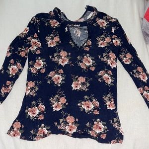 Floral Long Sleeve Top